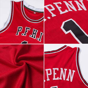 TriPro Sports TPS-1182 Custom Red V-neck Basketball Jersey Quick Dry <b>Polyester</b> Sleeveless Sports <b>Shirt</b> Breathable Throwback - Product Image 3
