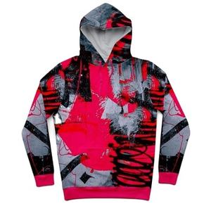 เสื้อมีฮู้ดแบบซับลิเมชันสำหรับผู้ชายเสื้อสไตล์สตรีทแวร์สีและขนาดแบบกำหนดเองได้ทำจากโรงงาน - Product Image 1