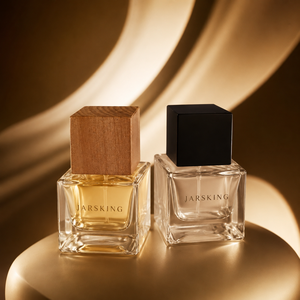 Botella de Perfume Cuadrada de Vidrio de 50 ml, Estilo Nórdico Minimalista, con Tapa de Madera, Envase de Lujo para Fragancias Orgánicas, Marca Propia, OEM, ODM - Product Image 5