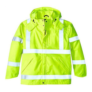 Chaqueta de Trabajo Reflectante con Certificación CE para Construcción Industrial y Trabajo al Aire Libre con Alta Visibilidad para Mayor Seguridad - Product Image 1