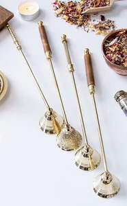 Extintor de velas de color negro, extintor de velas pulido de acero inoxidable, accesorio con mango largo - Product Image 5