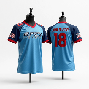 Maillots de sport pour hommes sublimés personnalisés de haute qualité Softball Basketball Football Maillots de pêche Kits d'équipe respirants - Product Image 2