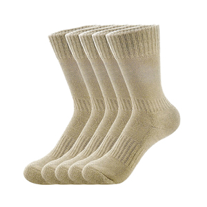 Calcetines tácticos personalizados de poliéster transpirable para botas de invierno, calcetines de vestir de tobillo alto al por mayor, calcetines deportivos antideslizantes para otoño - Product Image 2