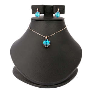 Women's Fancy <b>Locket</b> Set - Sea Green - Product Image 1