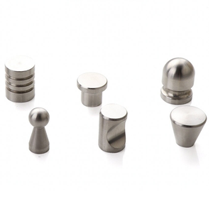 Tiradores de armario de acero inoxidable a precio de fábrica, pomo hueco, cajones de muebles sólidos para tocador y cocina para uso en dormitorio - Product Image 1