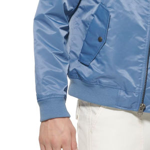 Precio barato ropa deportiva clásica chaqueta de béisbol chaqueta a prueba de viento al por mayor de los hombres personalizados en blanco chaqueta de Bombardero - Product Image 5