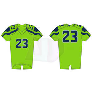 Uniforme Deportivo Transpirable de Manga Corta y Larga Duración, Diseño para Entrenamiento Diario, Solución para Equipos Deportivos de Fútbol Americano - Product Image 4