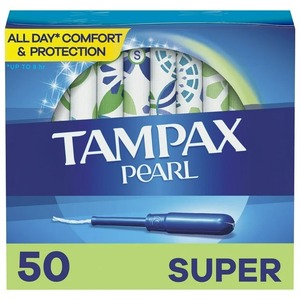 Tampons Tampax Pearl con Trenza LeakGuard, Super Absorbencia, 50 Ct - Product Image 5