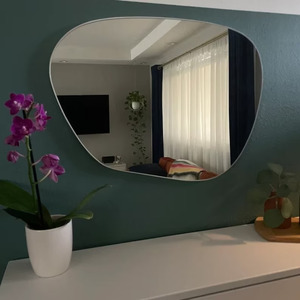 Gương phòng tắm hành lang gương treo gương cho phòng khách handmade. - Product Image 4