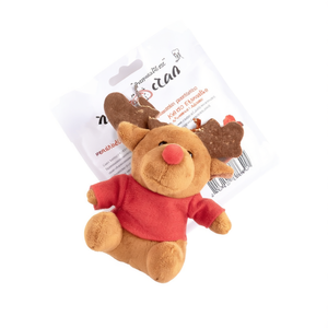 Portachiavi Personalizzato in Peluche a Forma di Renna Echinodoro - Gadget Personalizzati - Product Image 3