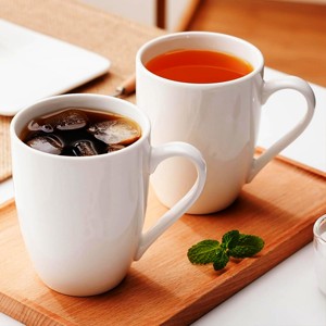 White Coffee Mug Clipart Illustration 500ml Luxury Custom Logo <b>Printed</b> Handmade Ceramic Mug Christmas Home Decor Hot Selling - Product Image 4