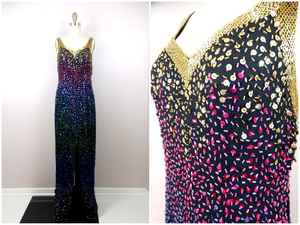 Vestido de noche transpirable de talla grande con etiqueta personalizada, vestido de fiesta largo Antiestático de gasa Maxi acampanado sin mangas para mujer - Product Image 2