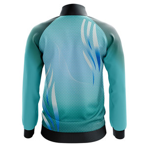 Chaqueta deportiva de manga larga para hombre, chaqueta transpirable con logotipo personalizado de colores, informal, para deportes al aire libre, Fitness y correr - Product Image 3