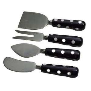 Set de 3 couverts à fromage en cuivre et laiton Outils de service à fromage de luxe avec finition or Set d'ustensiles à fromage Epandeur de beurre - Product Image 6