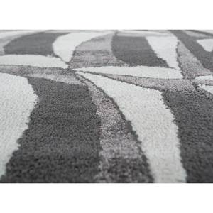 Acar <b>Hand</b> <b>Tufted</b> Wool & Viscose <b>Rug</b> in Grey & Black Geometric Pattern for Home Living Room Hallway Rectangle Teen Tra-14656 - Product Image 3