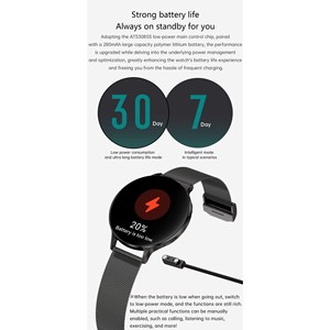 Reloj Inteligente KM100 con Pantalla AMOLED Redonda de 1.75 Pulgadas, Llamadas Bluetooth, Resistente al Agua IP67, Monitor de Actividad Unisex - Product Image 3