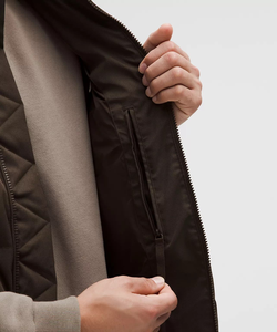 Chaleco acolchado de plumón para hombre, impermeable, transpirable, sin mangas, con relleno cálido, para invierno. - Product Image 5