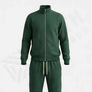 Conjunto Deportivo Premium Liso, Estilo Urbano, Tallas Grandes, Transpirable, de Secado Rápido, para Hombre, para Gimnasio y Fitness - Product Image 1