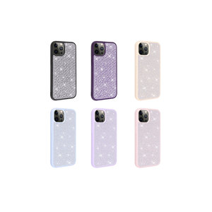 ฝาหลังซิลิโคนหินกากเพชรสีดำสุดหรูเคสไรน์สโตนแวววาวสำหรับ iPhone 13 Pro 14 PLUS 13 PRO MAX - Product Image 2
