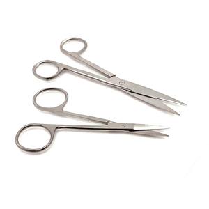 กรรไกรตรงสแตนเลสเกรดมืออาชีพ ใช้งานด้วยมือ ได้รับการรับรองมาตรฐาน CE ด้ามจับตามหลักสรีรศาสตร์ สำหรับงานศัลยกรรมจักษุ ทันตกรรม และศัลยกรรมทั่วไป - Product Image 6