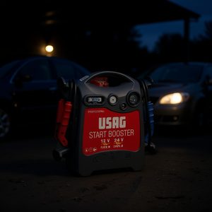 Usag Professional Portable 12-24 V Jump Starter Alimentations électriques - Product Image 3