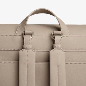 Borsa Fasciatoio da Viaggio in Pelle PU, Zaino Porta Pannolini alla <span class=keywords><strong>Moda</strong></span>, Organizzatore Portatile con Ampio Spazio per Maternità - Product Image 6