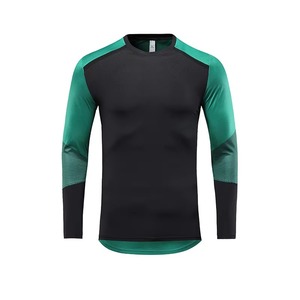 Venta al por mayor Hombres Running Sports Gym wear Compresión manga completa Camiseta Slim fitted Ejercicio Active Wear Camisetas - Product Image 5