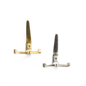 Wall Mounted Aluminum Wall <b>Hook</b> With Sturdy Construction And Modern Look For Farmhouse Contemporary And Industrial Homes - Product Image 2