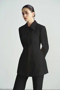 Nuevo diseño 2024 Trajes y chaquetas para mujer Etiqueta personalizada Amity Shirt Jacket Material de buena calidad Embalaje personalizado Whiteant Vietnam - Product Image 4