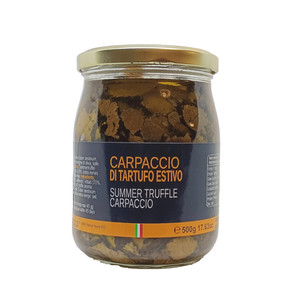 Rodamiento de trufa de carpaccio en tarro de aceite o a granel, hechos a mano, KOSHER, HALAL, BRC, aditivos de alimentos listos para la exportación, personalizable - Product Image 1