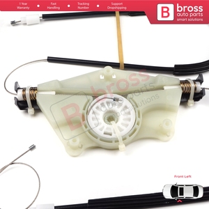BWR518 Power Window Regulator Repair Set Front Left Door for New Beetle C1 1C1 1997-2011 3-Door Hatchback 1CM898655 - Product Image 3