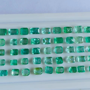 พลอยมรกตธรรมชาติตัด80ชิ้นคุณภาพดีพร้อมความเงางามที่ยอดเยี่ยมและสีสวยในราคาถูกใช้สำหรับเครื่องประดับใดๆ - Product Image 6