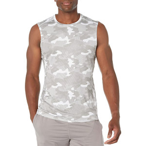<b>Mens</b> Sleeveless Camo Tank Top Lightweight Breathable Quick Dry Workout Shirt Casual Gym Fitness <b>Sports</b> <b>Vest</b> Summer Activewear - Product Image 6