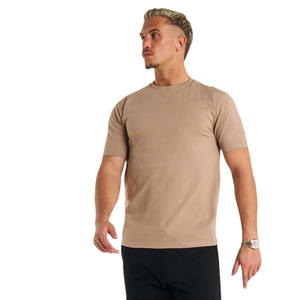 เสื้อยืดผ้าฝ้ายพรีเมี่ยมของผู้ชายเสื้อยืดผ้าฝ้ายระบายอากาศได้ดีเสื้อยืดผู้ชายแห้งเร็วออกแบบโลโก้ได้ตามต้องการ - Product Image 5