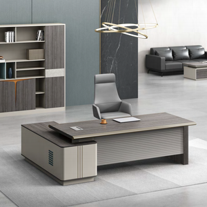 ชุดเฟอร์นิเจอร์สำนักงาน gailywork CEO พร้อมการออกแบบสำนักงานโต๊ะผู้จัดการผู้บริหารสำหรับเจ้านายโต๊ะ MDF - Product Image 5