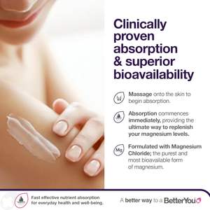 Lotion corporelle au magnésium BetterYou 180 ml pour une relaxation apaisante et un meilleur sommeil - Product Image 1