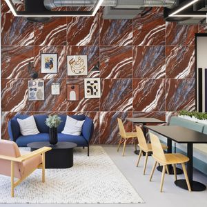 Les principaux fabricants indiens créent des carreaux de porcelaine 60x60cm pour les styles de vie modernes carreaux de mur en porcelaine à forte demande - Product Image 1