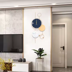 Azora Industries Horloge murale en métal de meilleure qualité avec un design moderne et un mouvement silencieux pour la décoration de la maison et du bureau - Product Image 3