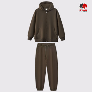 ชุดวอร์มออกแบบพิเศษสำหรับผู้ชายจาก Ryan Pro Gear พร้อมซิปปิด ผ้าสวมใส่สบาย ระบายอากาศได้ดี พร้อมโลโก้แบบกำหนดเอง - Product Image 6