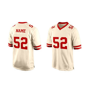 Maillot de football américain pour hommes de haute qualité Vêtements de football de qualité Maillot cousu de vente en gros à chaud - Product Image 4