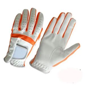 Nuevo diseño suave a todo color guantes de golf de cuero genuino alta calidad deportes personalizados guantes transpirables manos cómodas - Product Image 6
