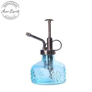 Pulvérisateur de brumisateur de plantes en verre turquoise de haute qualité de luxe avec buse en laiton antique pour les plantes succulentes arrosage des plantes d'intérieur - Product Image 5