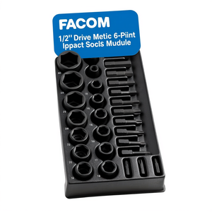 Module de douilles à chocs métriques 6 points Facom 1/2'' - Product Image 2