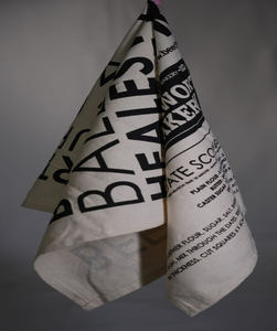 100% ensemble de serviettes de cuisine en coton biologique écologique séchage rapide torchons floraux réutilisables en gros jetable récurage à sec - Product Image 6