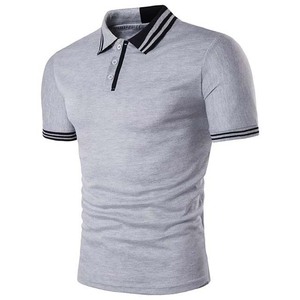 Nouveau design T-shirts polo décontractés Chemise polo vierge décontractée OEM service design T-shirt polo surdimensionné à prix bon marché Polyester/coton - Product Image 5