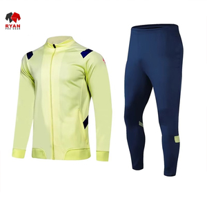 Survêtement de football pour homme sur mesure, options d'impression de logo brodé, plusieurs couleurs, tailles plus grandes, vente en gros - Product Image 5