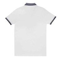 Hochwertige benutzer definierte Polo-T-Shirts 3D-Stickerei Polyester Roll kragen pullover Farbe Mikro faser Schwergewicht Polos hirt für Herren