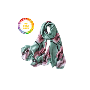 Cozy Stylish Warm Acrylic Shawl Bufanda a cuadros al por mayor para mujeres con soporte de etiqueta personalizada Nature Craft - Product Image 2