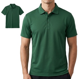 Polo de performance pour hommes en gros |   Polo de golf décontracté respirant à séchage rapide avec logo personnalisé - Product Image 4