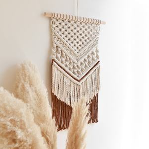 Macramé cravate corde à la main rideau attaches dos pour la décoration intérieure - Product Image 4